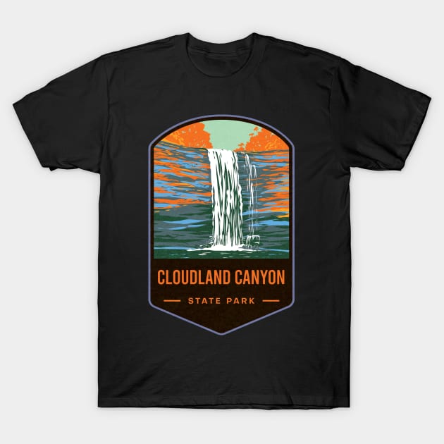 Cloudland Canyon State Park T-Shirt by JordanHolmes